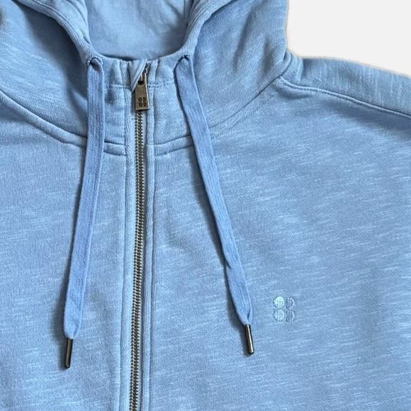 Sweaty Betty Coastal Blue Essentials Zip Through Hoodie Size XL - Picture 4 of 13